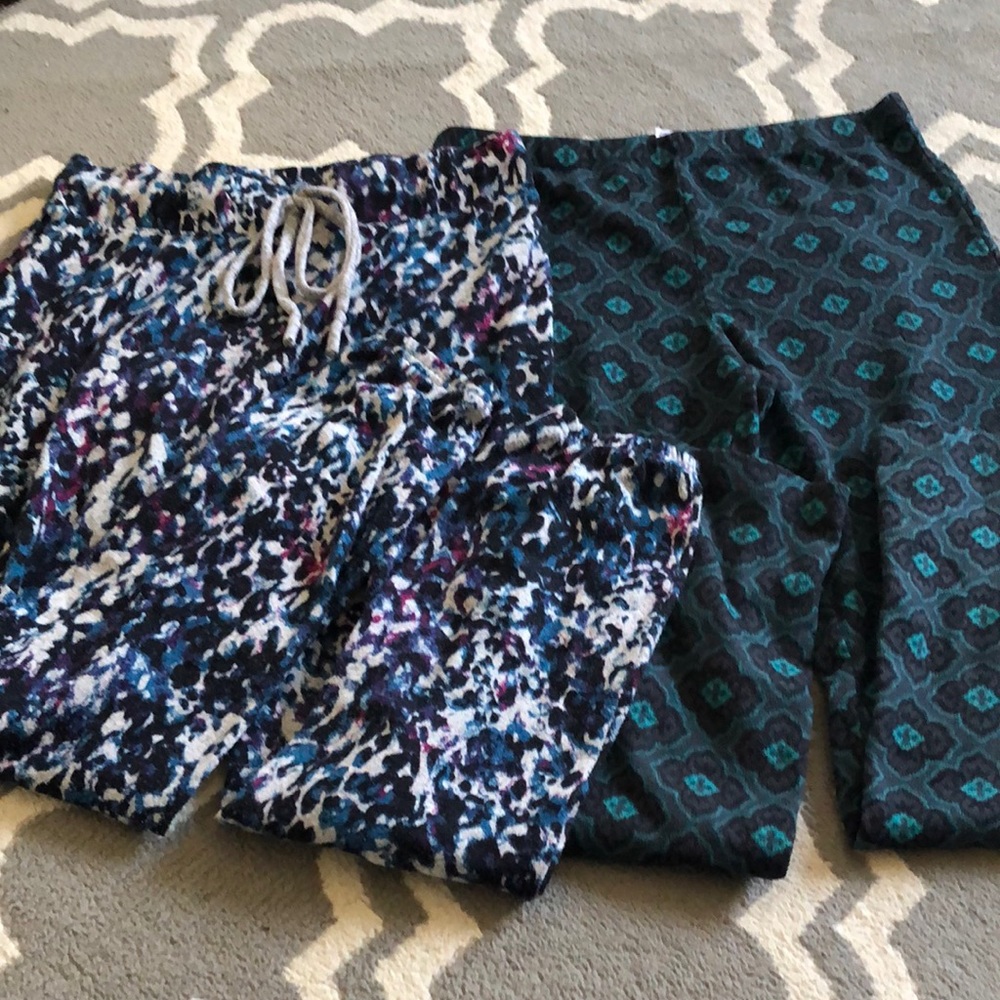 Lot of Two Almost Famous and Unbranded Pajama Pants